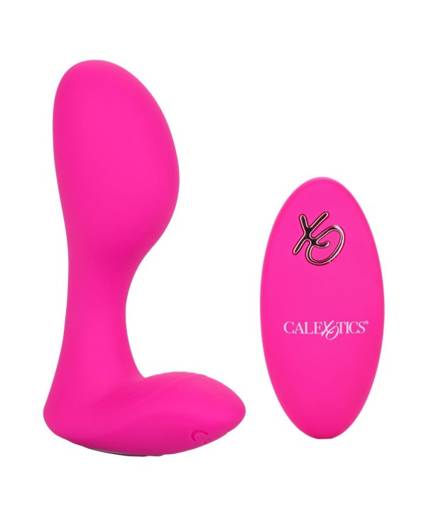 Розовый массажер G-точки Remote G Spot Arouser - 10,75 см.