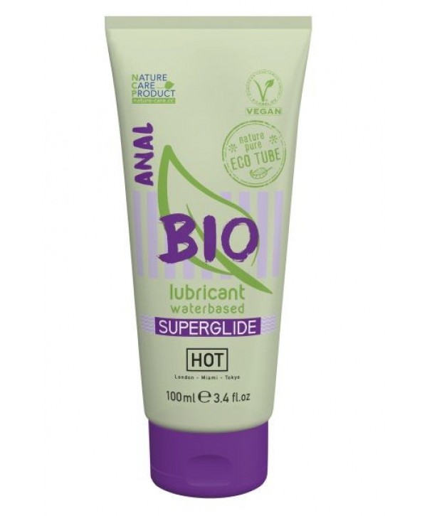 Интимный увлажняющий анальный гель BIO SuperGlide Anal - 100 мл.
