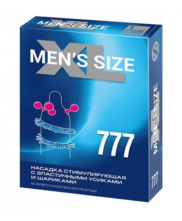 Стимулирующая насадка на пенис MEN SIZE 777