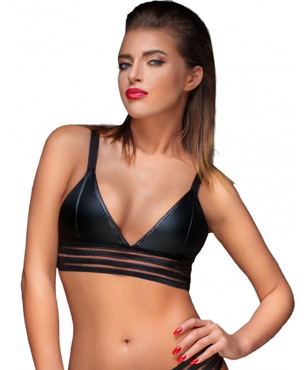 Бюстгальтер на эластичной ленте Powerwetlook bralette with elastic tape