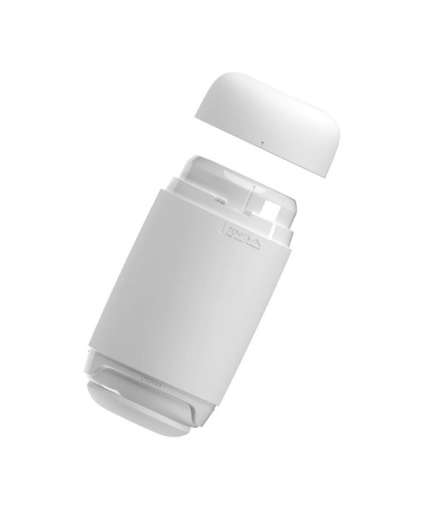 Белый мастурбатор Tenga Puffy