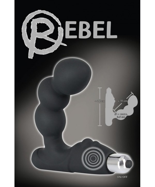 Стимулятор простаты с вибрацией Rebel Bead-shaped Prostate Stimulator
