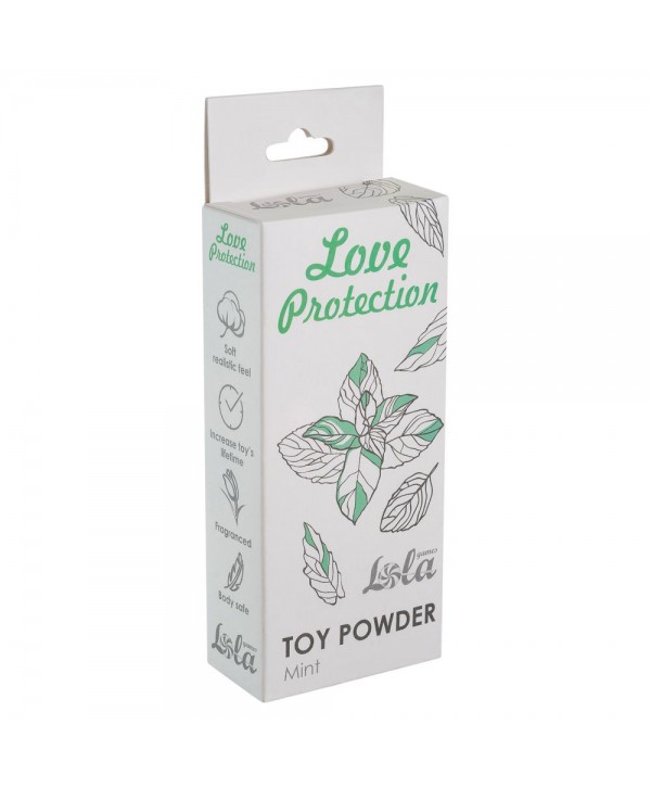 Пудра для игрушек Love Protection с ароматом мяты - 15 гр.