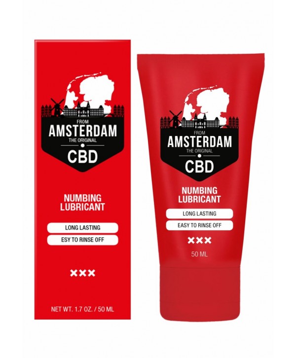 Пролонгирующий лубрикант CBD from Amsterdam Numbing Lubricant - 50 мл.