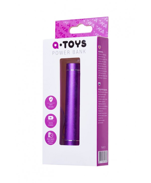 Портативное зарядное устройство A-toys 2400 mAh microUSB
