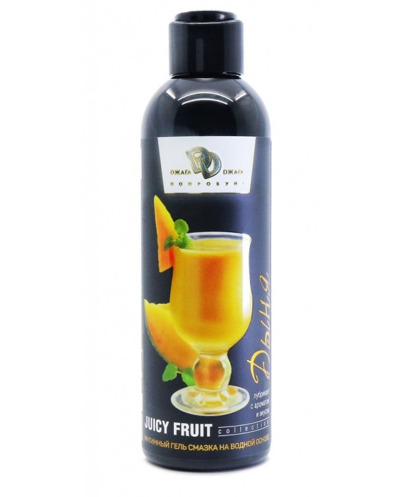 Интимный гель на водной основе JUICY FRUIT с ароматом дыни - 200 мл.