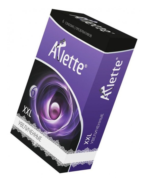 Презервативы Arlette XXL увеличенного размера - 6 шт.