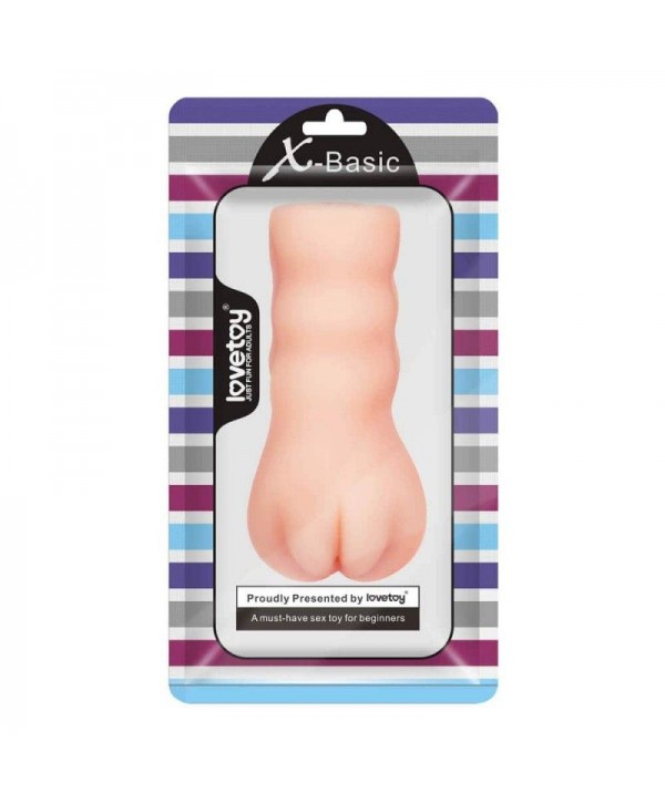 Телесный мастурбатор-вагина X-Basic Pocket Pussy