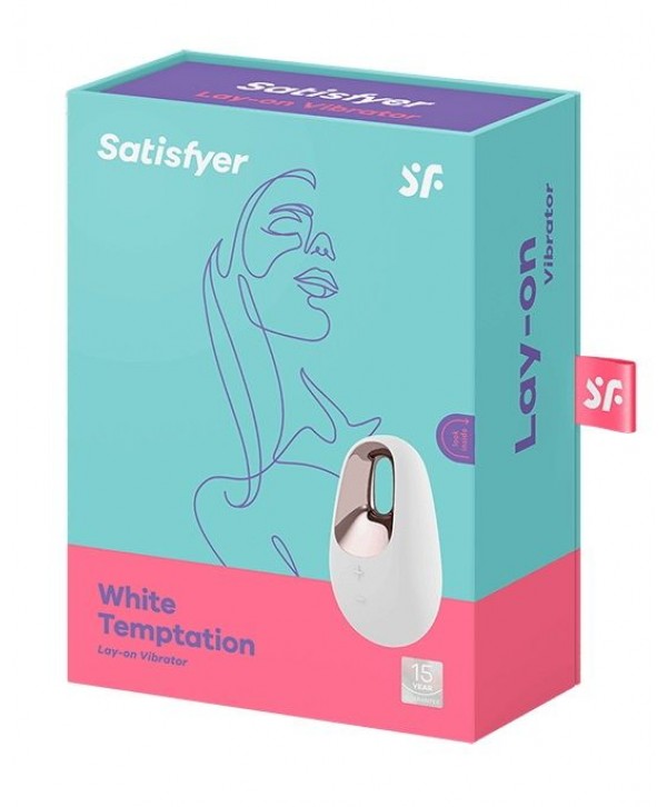 Белый вибромассажер Satisfyer White Temptation