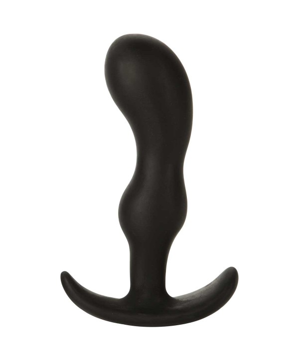 Черная анальная пробка для ношения Mood Naughty 2 4.5  Silicone - 11,4 см.