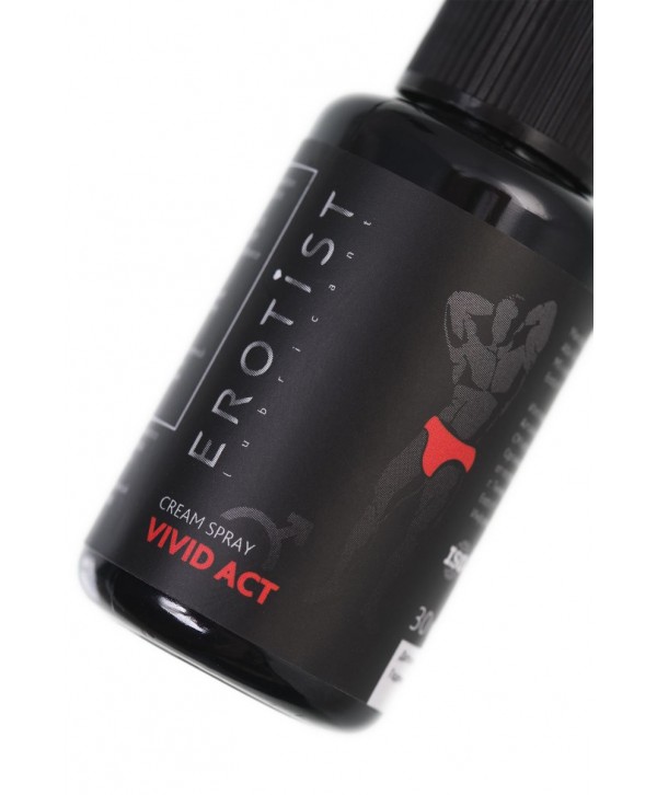 Возбуждающий крем-спрей для мужчин Erotist Vivid Act - 30 мл.