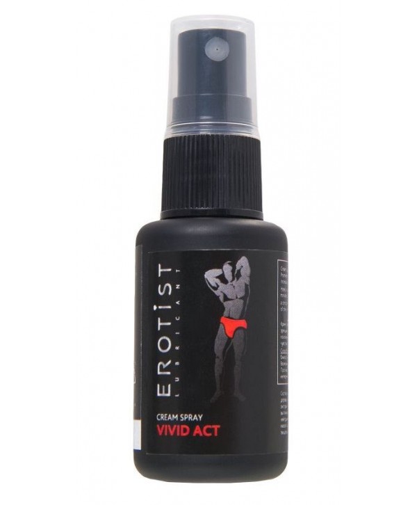 Возбуждающий крем-спрей для мужчин Erotist Vivid Act - 30 мл.