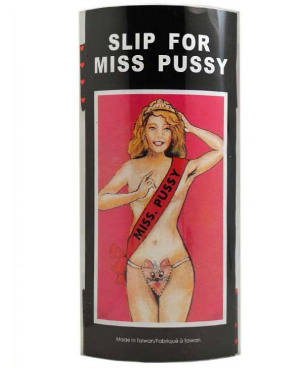 Розовые шаловливые трусики Miss Pussy