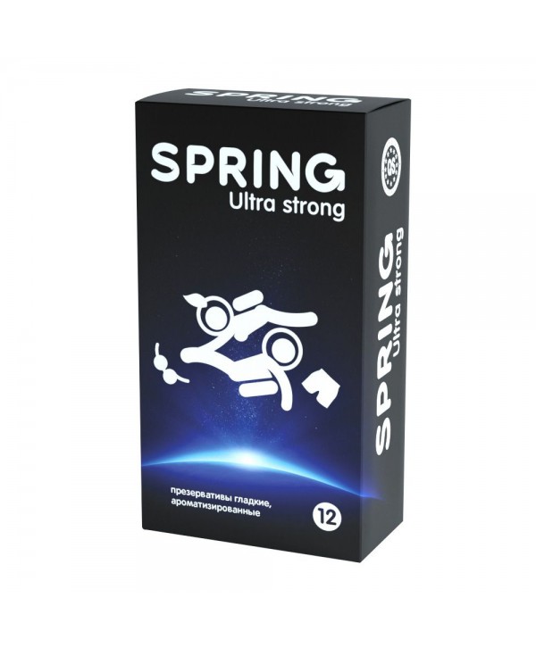 Ультрапрочные презервативы SPRING ULTRA STRONG - 12 шт.