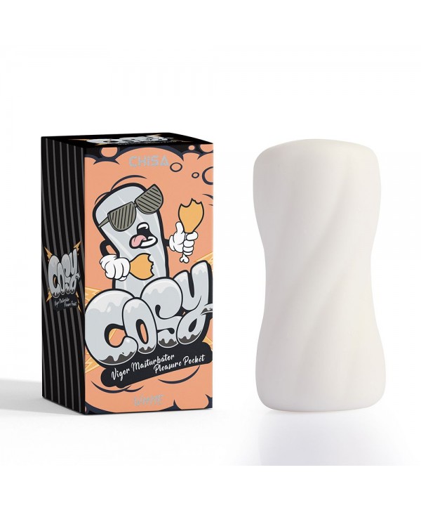Белый мастурбатор Vigor Masturbator Pleasure Pocket
