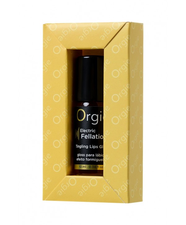 Блеск для губ с виброэффектом Orgie Sexy Vibe Electric Fellatio - 10 мл.